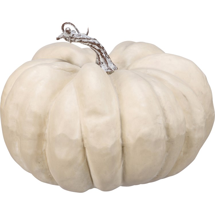 Cream Large Pumpkin - Foam