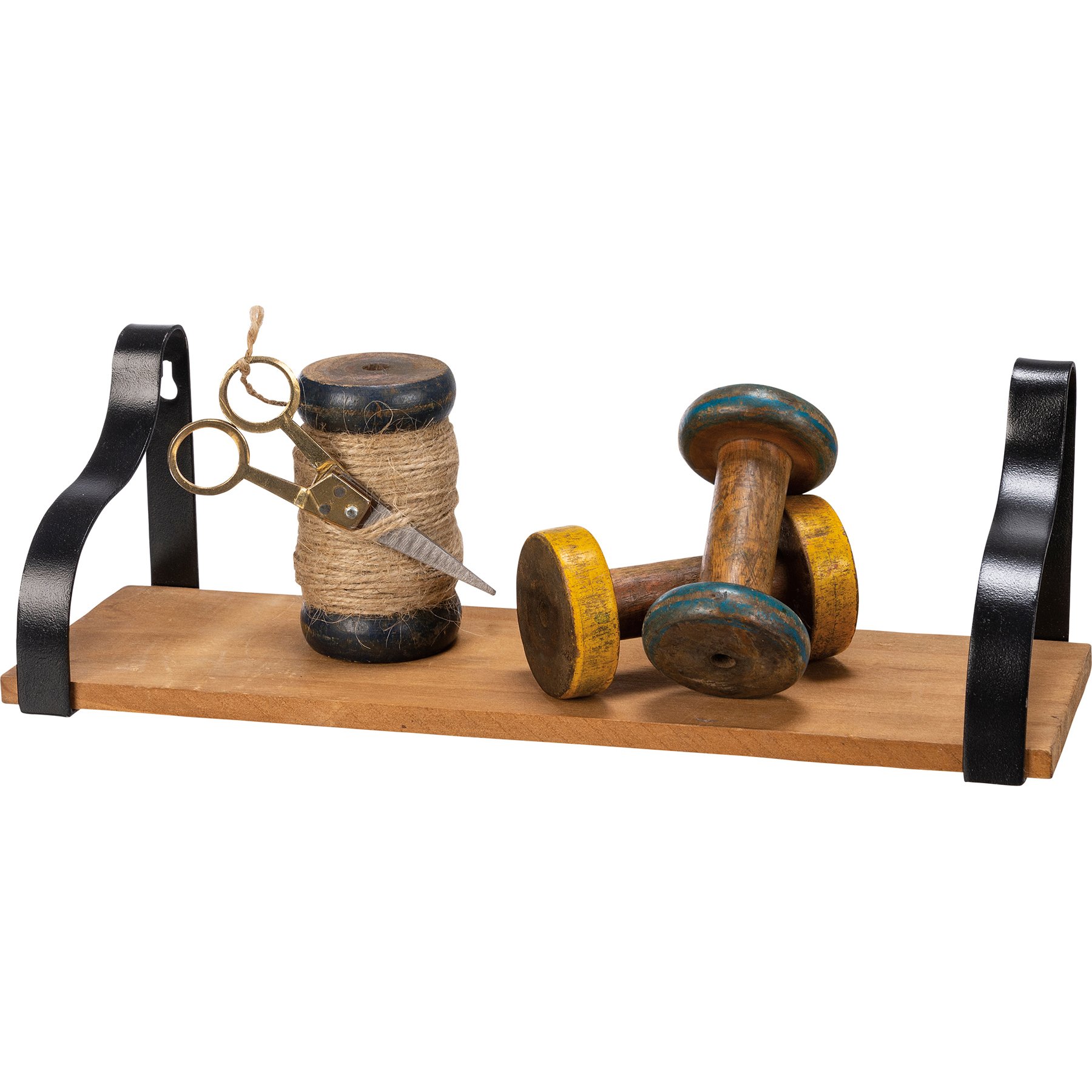 Bracketed Shelf Set Primitives By Kathy