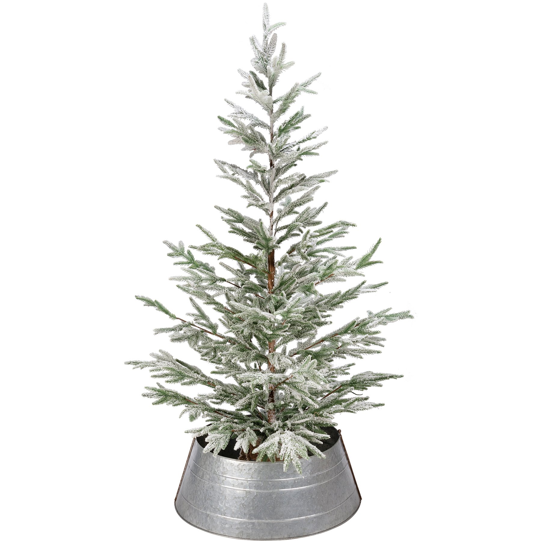 Galvanized Tree Collar Primitives By Kathy