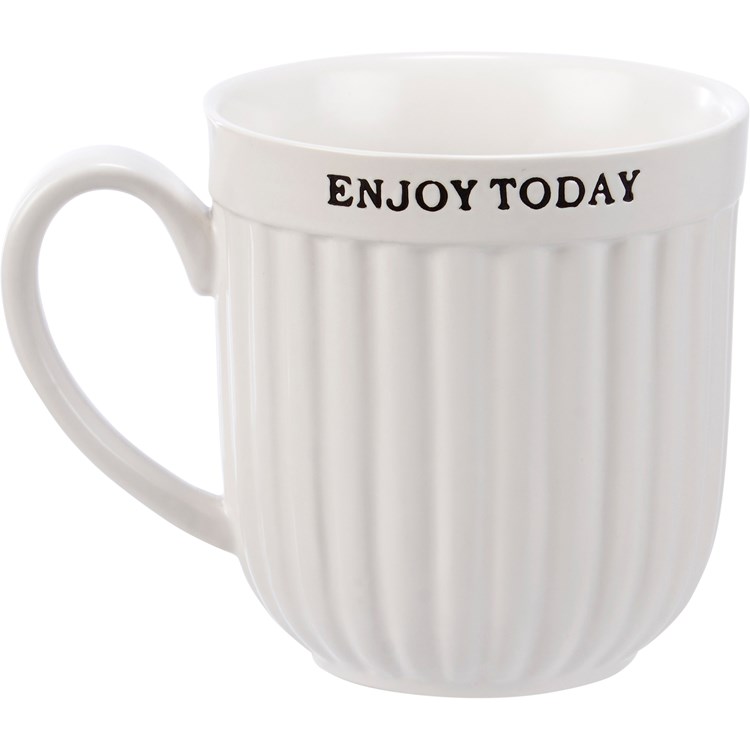 Enjoy Today Mug - Stoneware