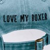 Love My Boxer Baseball Cap - Cotton, Metal