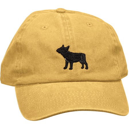 Baseball Cap - Love My Frenchie - One Size Fits Most - Cotton, Metal