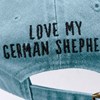 Baseball Cap - Love My German Shepherd - One Size Fits Most - Cotton, Metal