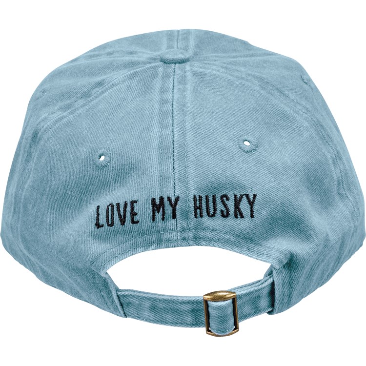 Love My Husky Baseball Cap - Cotton, Metal