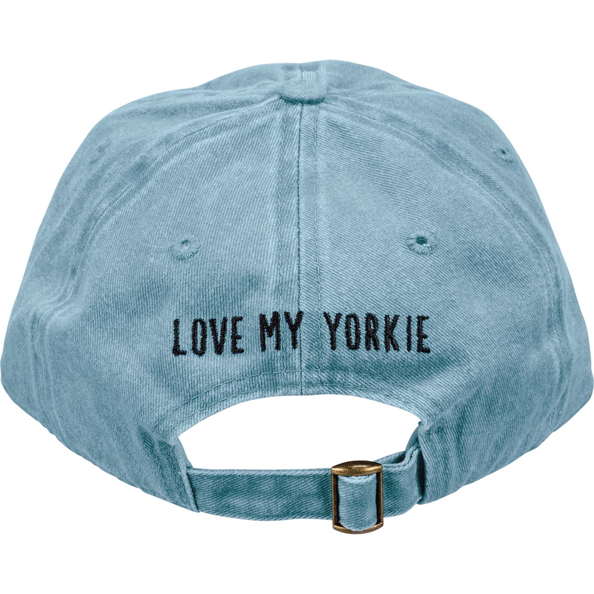 Love My Yorkie Baseball Cap - Cotton, Metal