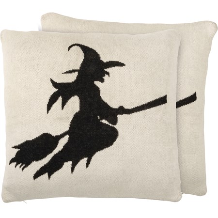Witch Pillow - Cotton, Zipper