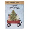Happy Holidays Garden Flag - Polyester