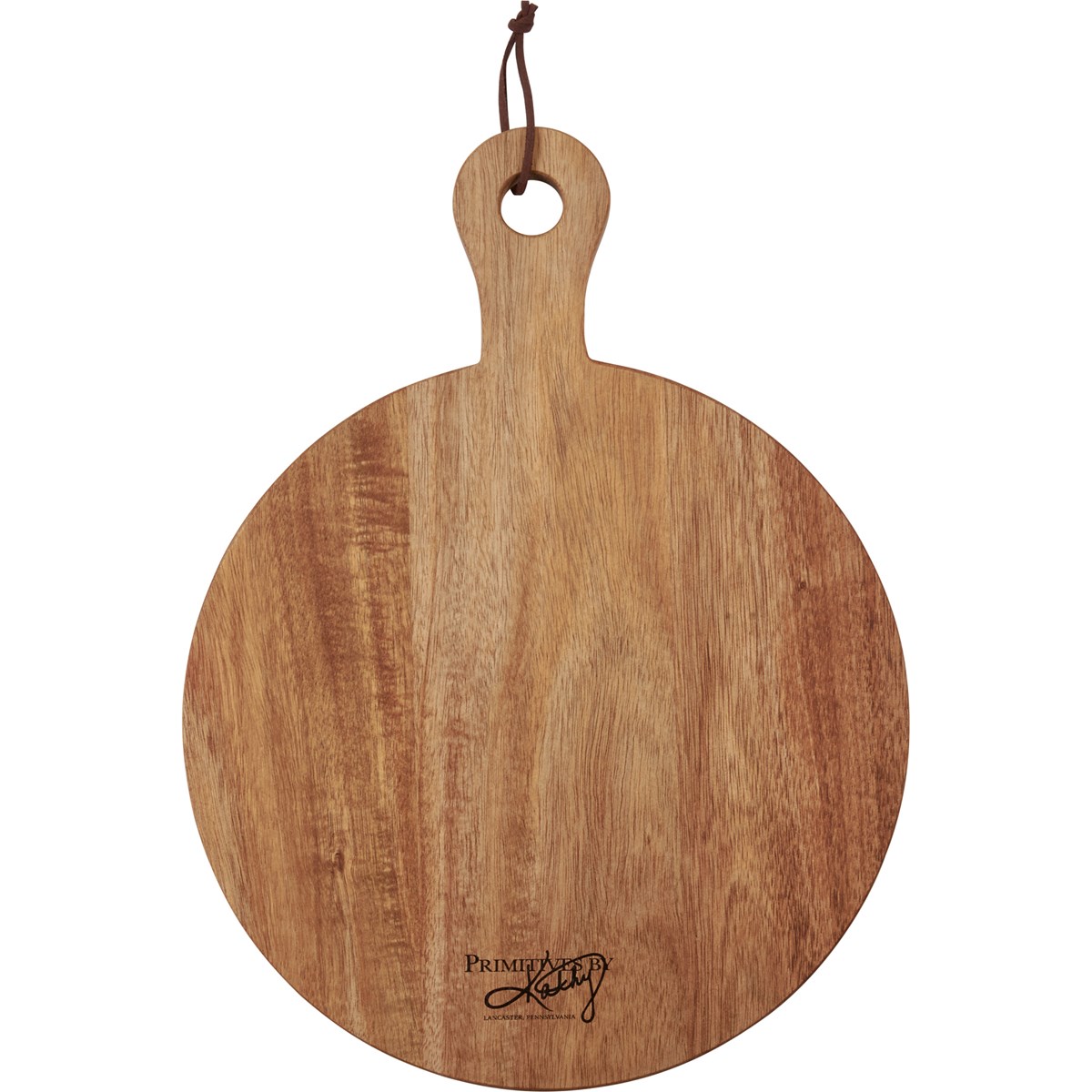 Cutting Board - Mushrooms - 10" x 13.25" x 0.50" - Wood, Leather