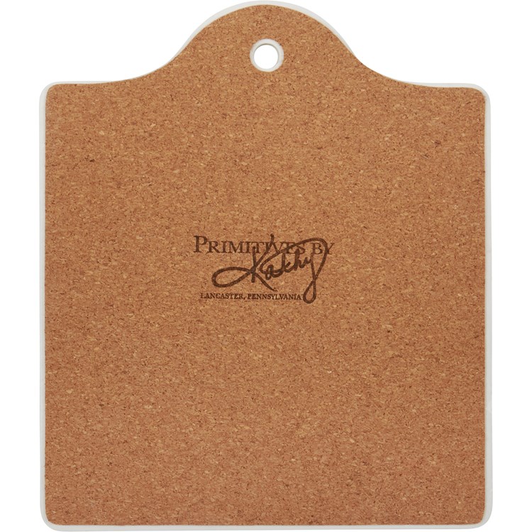 There's No Place Like Home Trivet - Stone, Cork