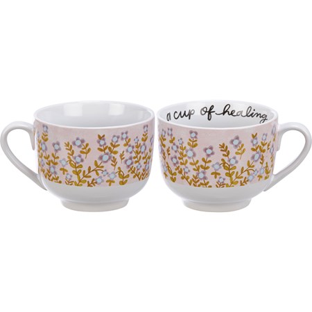 A Cup Of Healing Mug - Stoneware