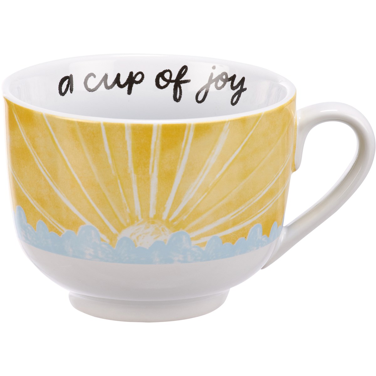 A Cup Of Joy Mug - Stoneware