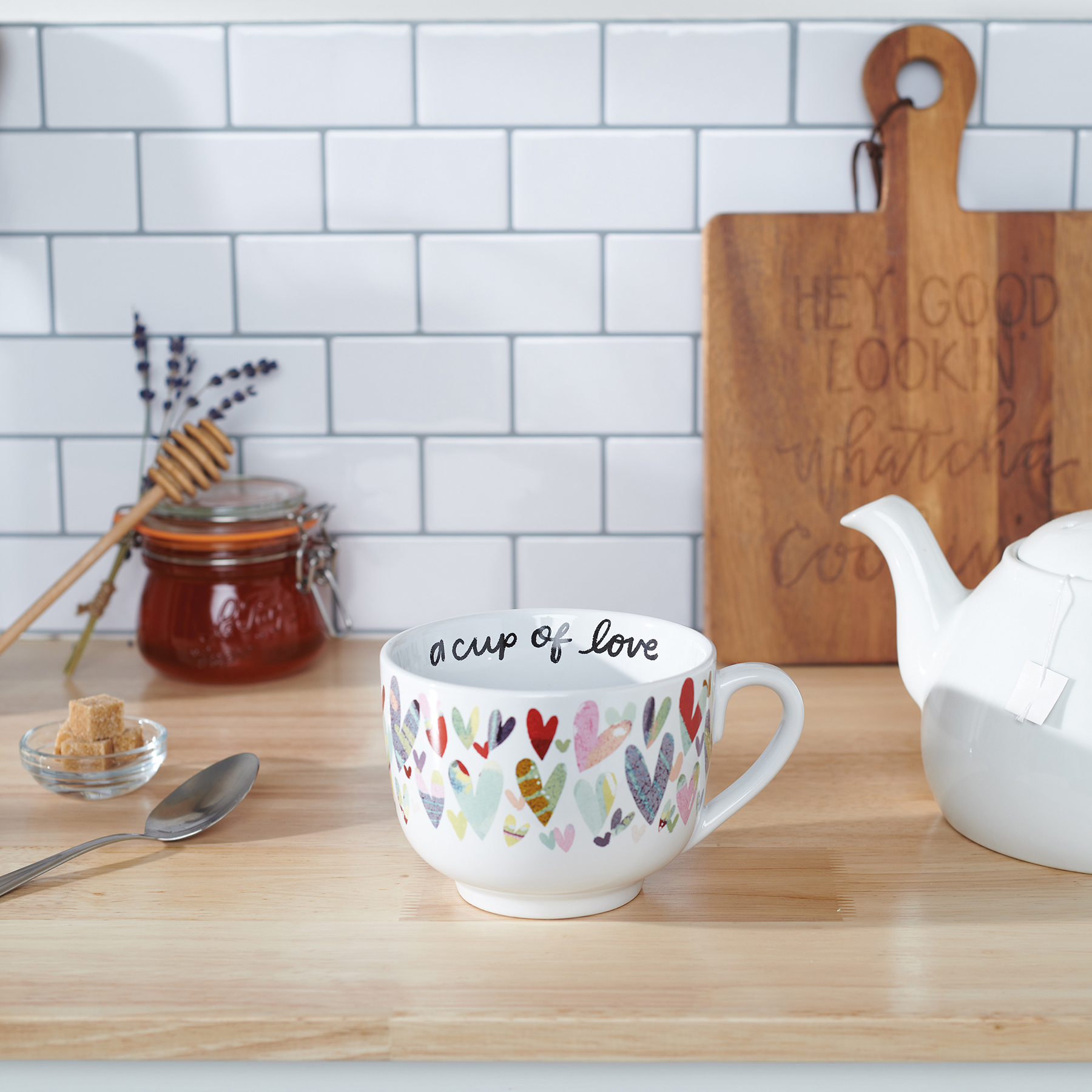 A Cup Of Love Mug Primitives By Kathy