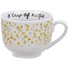 A Cup Of Nope Mug - Stoneware