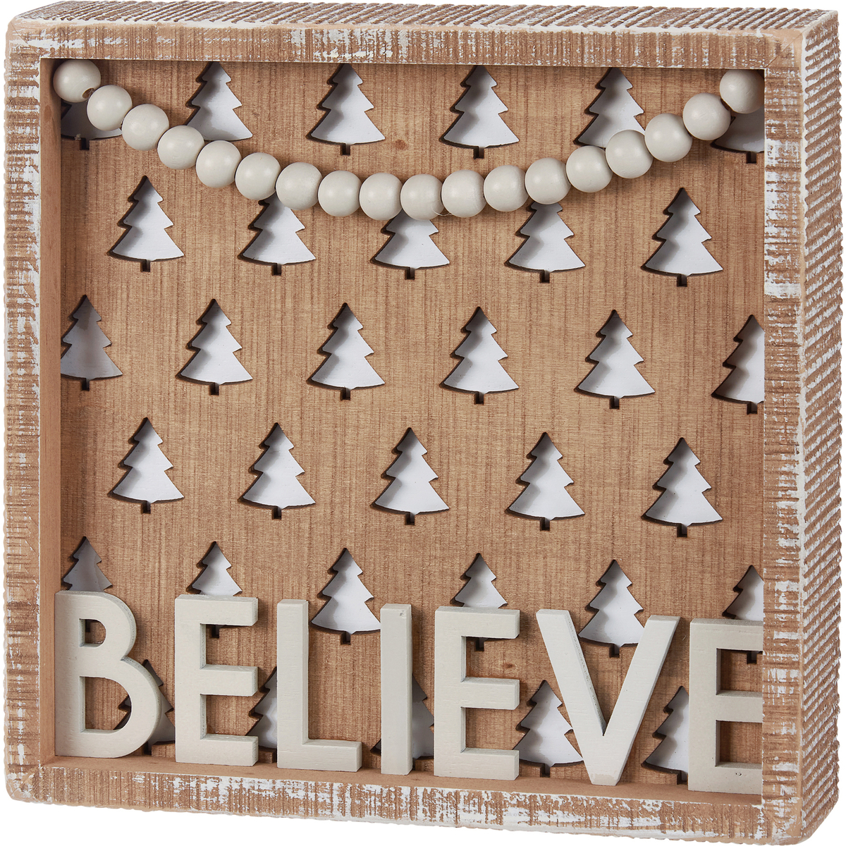 Believe Inset Box Sign | Primitives By Kathy
