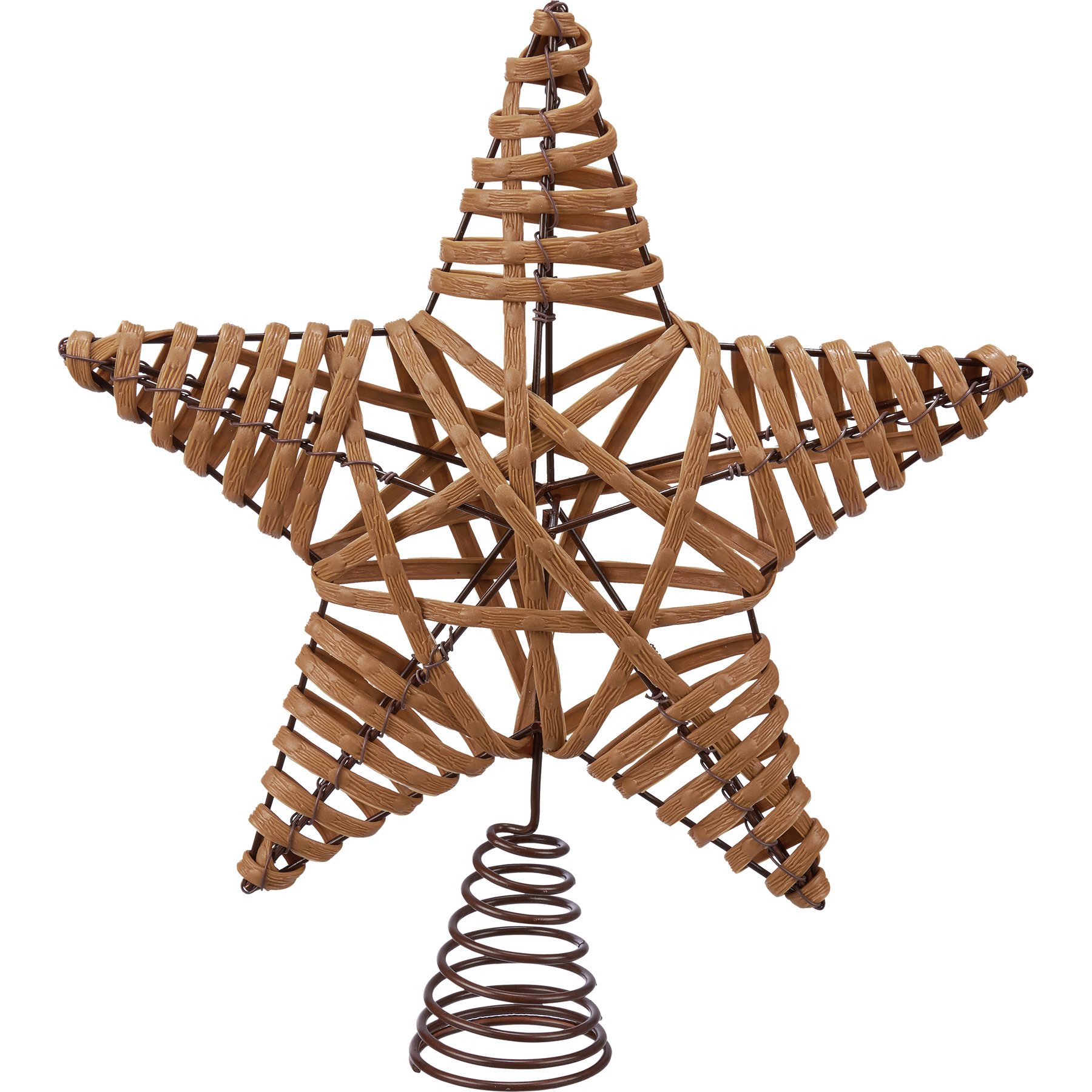 Natural Star Tree Topper Primitives By Kathy
