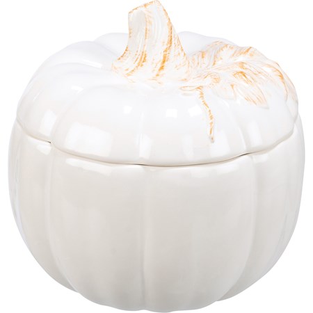 Pumpkin Treat Jar - Ceramic