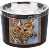 Woodland Deer Candle - Soy Wax, Glass, Cotton