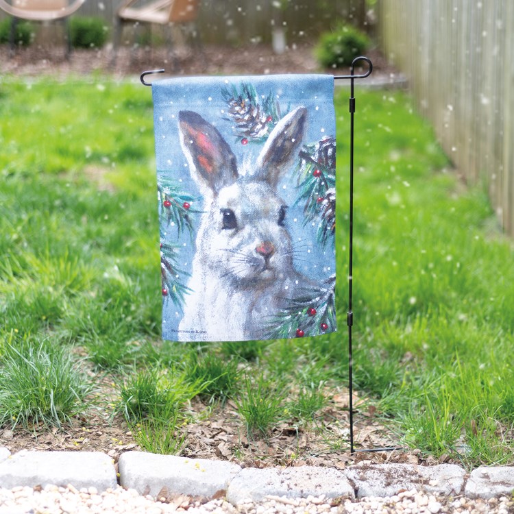 Bunny Garden Flag | Primitives By Kathy