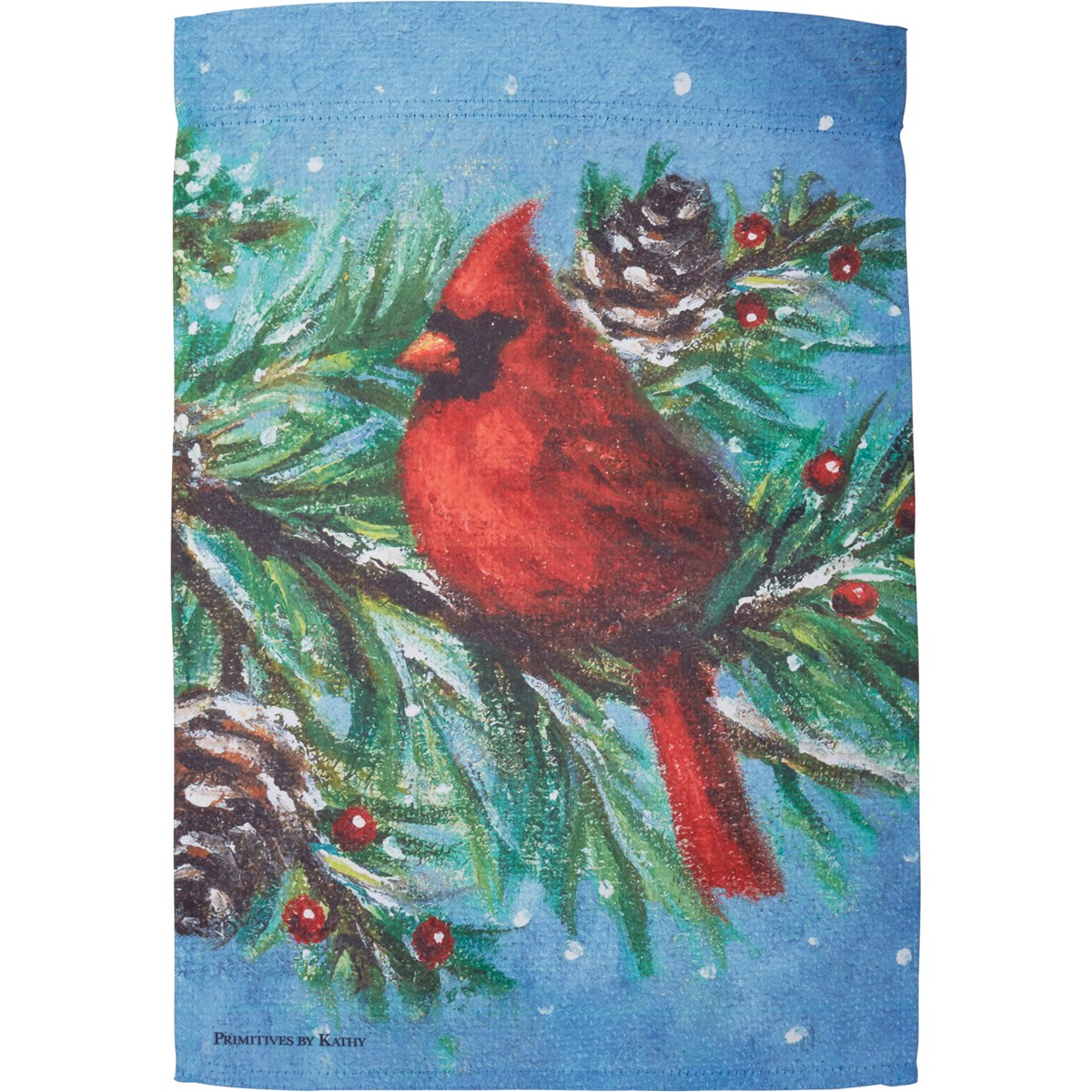 Cardinal Garden Flag - Polyester