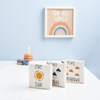 Soft Book - Counting Sun And Rainbows - 5" x 5", Open: 25" x 5" - Cotton, Cardboard, Foam