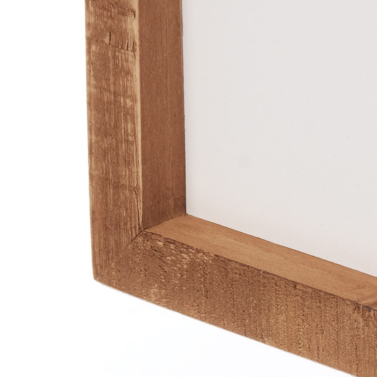 People Who Like Sunshine Inset Box Sign - Wood, Paper