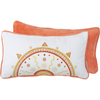 Sunset Pillow - Cotton, Velvet, Zipper
