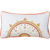 Sunset Pillow - Cotton, Velvet, Zipper