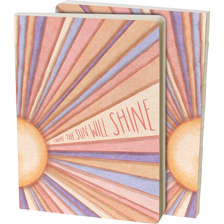 Journal - Today The Sun Will Shine - 5.25" x 7.25" x 0.75" - Paper