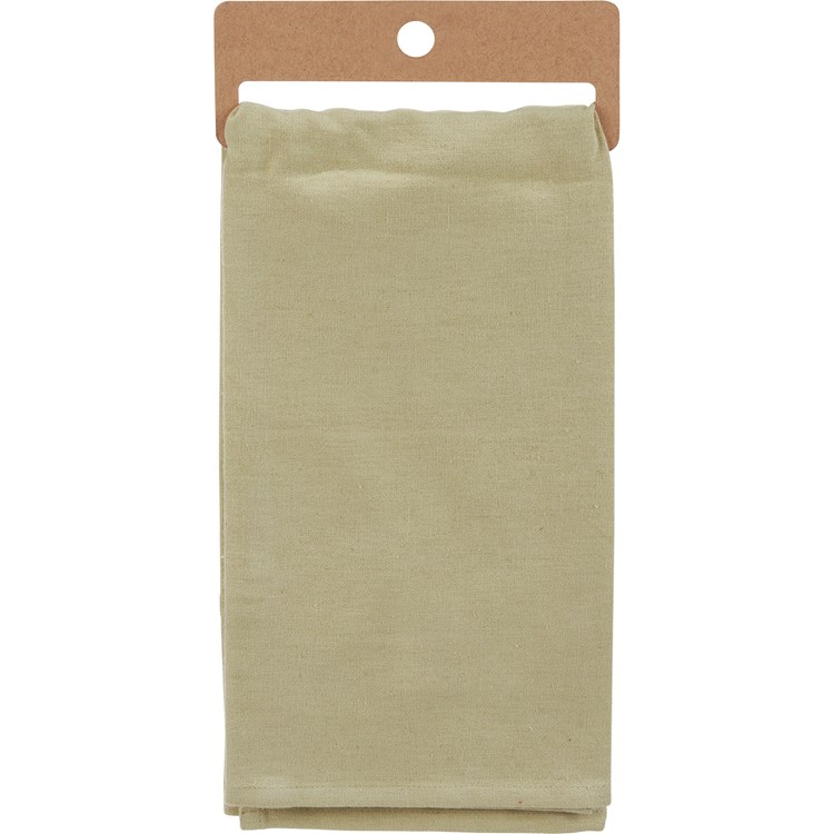 Kitchen Towel - Autumn Blessings - 20" x 26" - Cotton, Linen
