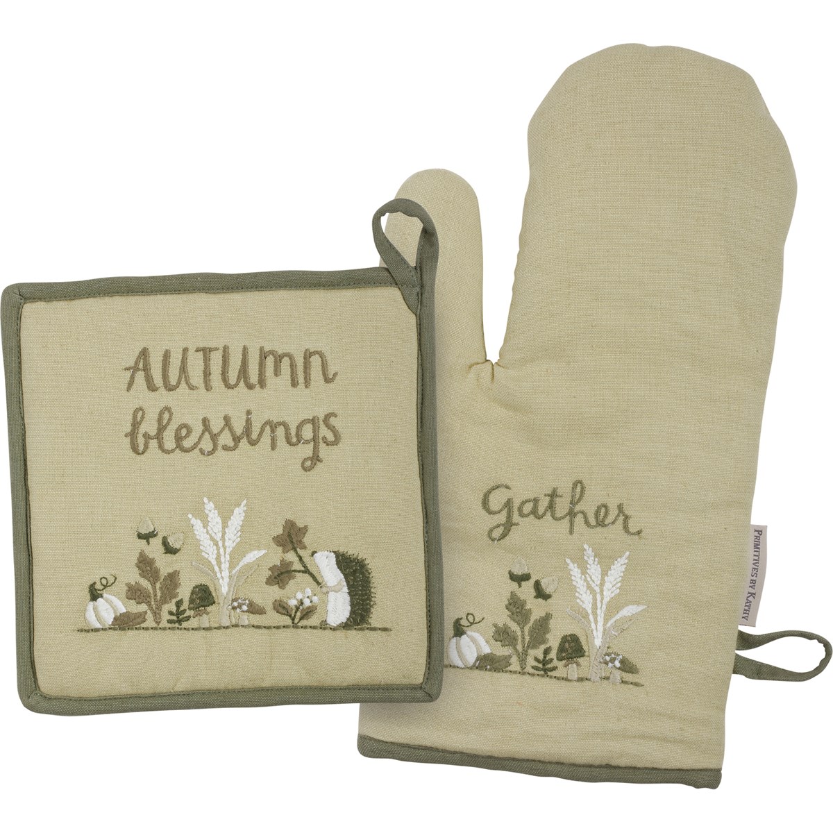 Autumn Blessings Gather Kitchen Set - Cotton, Linen