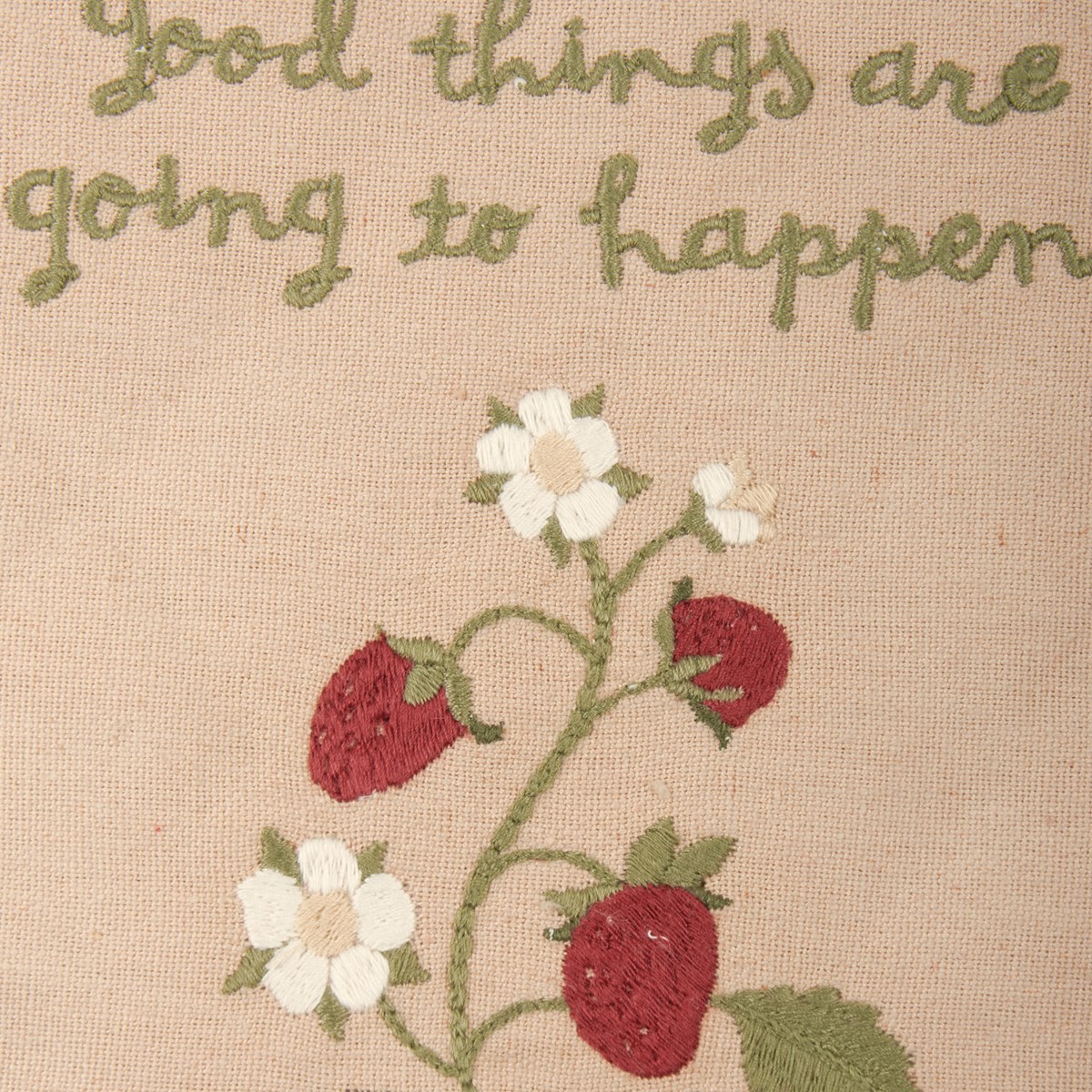 Good Things Going To Happen Kitchen Set - Cotton, Linen
