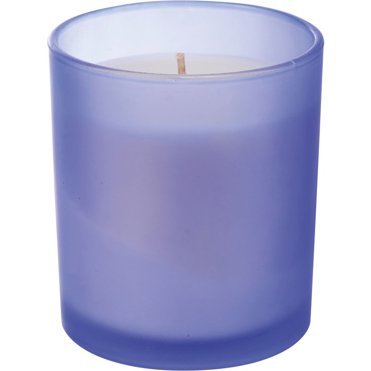 Jar Candle - Inhale - 8 oz., 3.25" Diameter x 3.50" - Soy Wax, Glass, Cotton