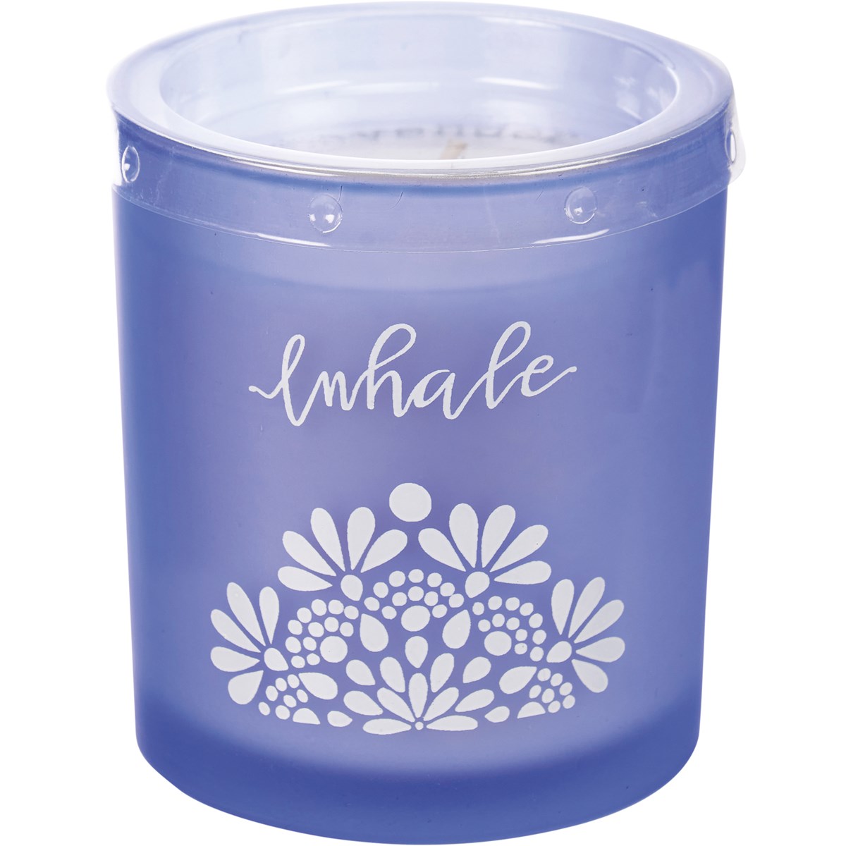 Inhale Jar Candle - Soy Wax, Glass, Cotton