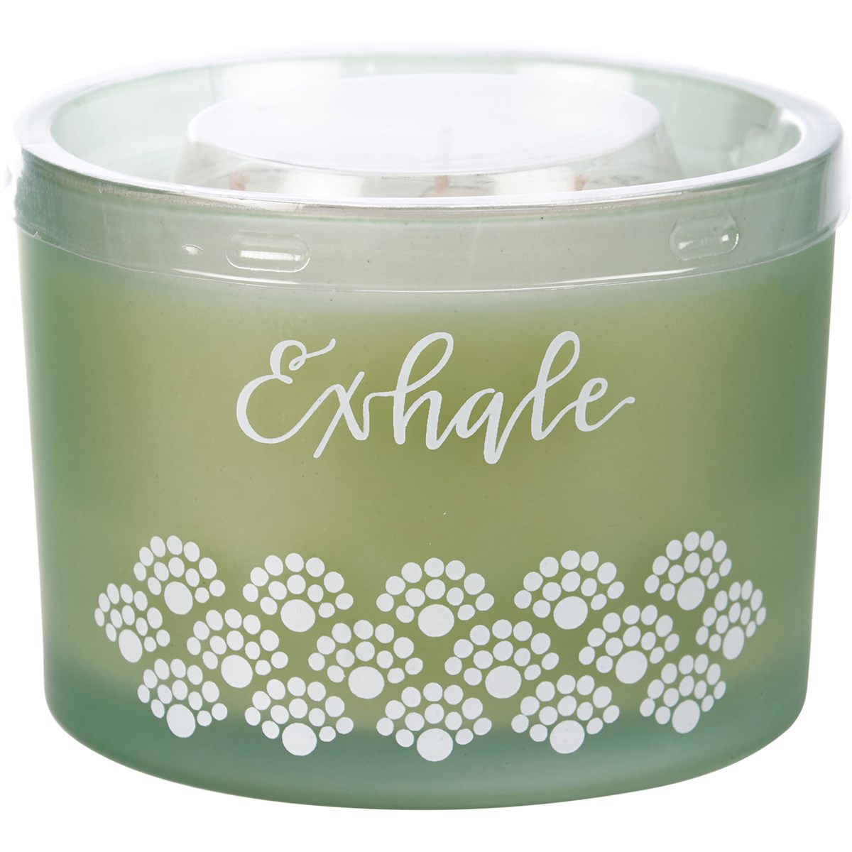 Exhale Candle - Soy Wax, Glass, Cotton
