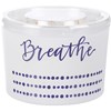 Breathe Candle - Soy Wax, Glass, Cotton