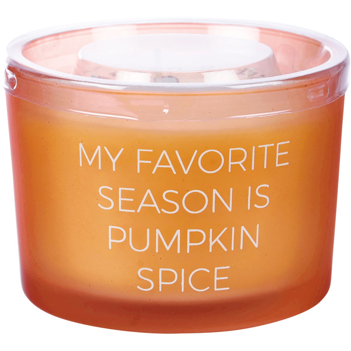 Favorite Season Pumpkin Spice Candle - Soy Wax, Glass, Cotton