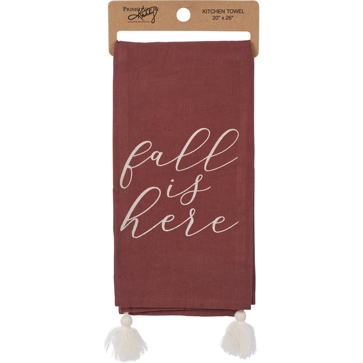 Fall Is Here Kitchen Towel - Cotton