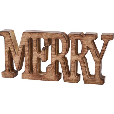 Merry Chunky Sitter - Wood