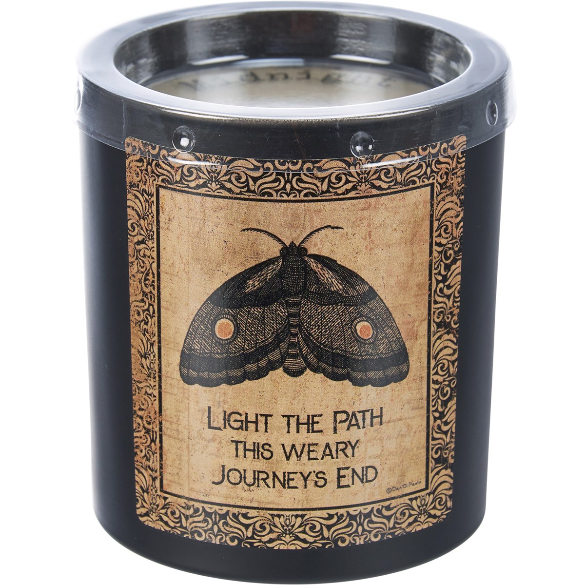 Light The Path Journey's End Candle - Soy Wax, Glass, Cotton