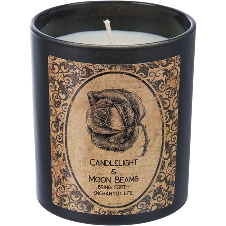 Candlelight & Moonbeams Jar Candle - Soy Wax, Glass, Cotton