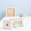 Soft Book - Counting Bees - 5" x 5", Open: 25" x 5" - Cotton, Cardboard, Foam