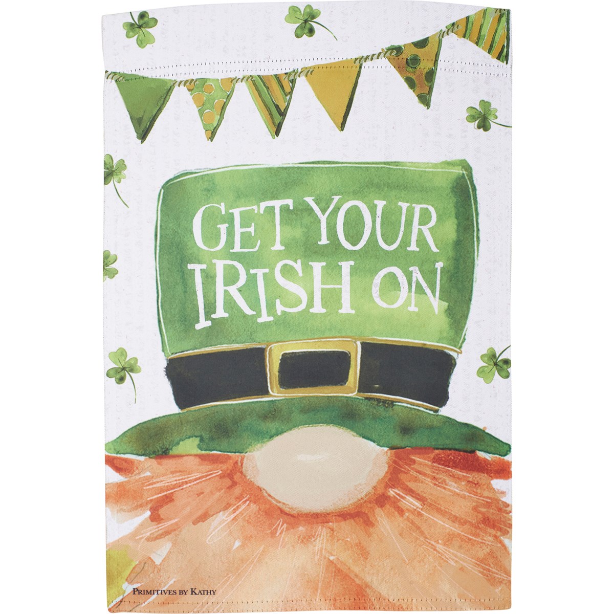 Garden Flag - Get Your Irish On - 12" x 18" - Polyester