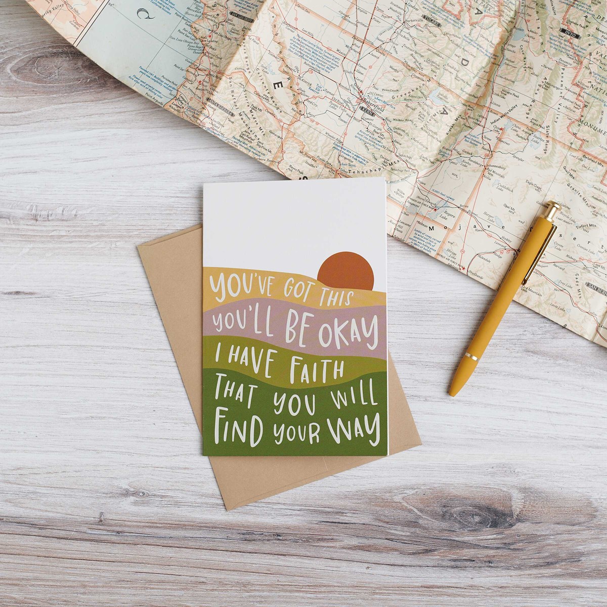 You Will Find Your Way Greeting Card - Paper