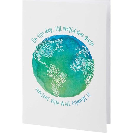 Greeting Card - On This Day - 4.75" x 7" - Paper
