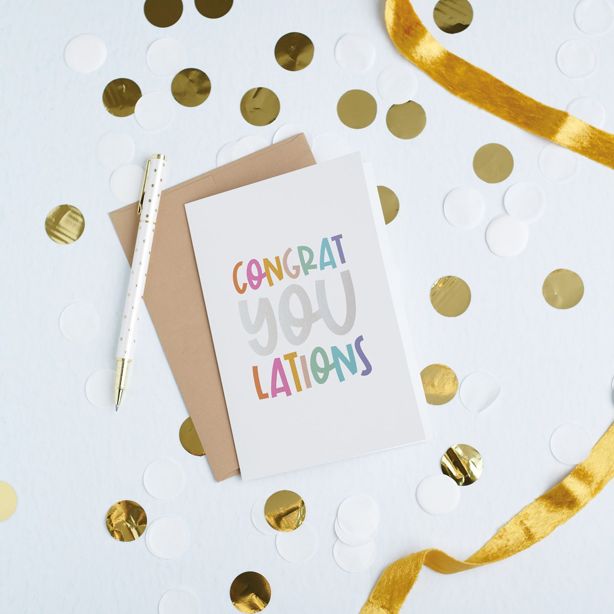 Congratyoulations Greeting Card - Paper