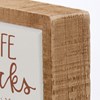 Life Rocks When Home Rolls Box Sign Mini - Wood