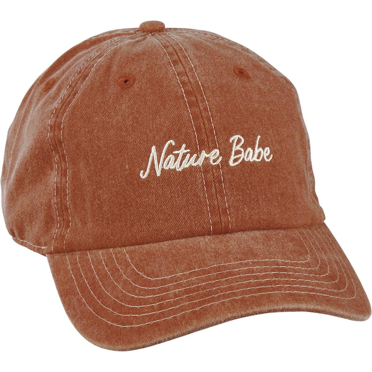 Nature Babe Baseball Cap - Cotton, Metal