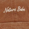 Nature Babe Baseball Cap - Cotton, Metal