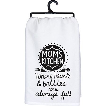 Kitchen Towel - Mom's Kitchen - 28" x 28" - Cotton