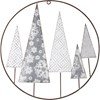 Forest Trees Wall Decor - Metal